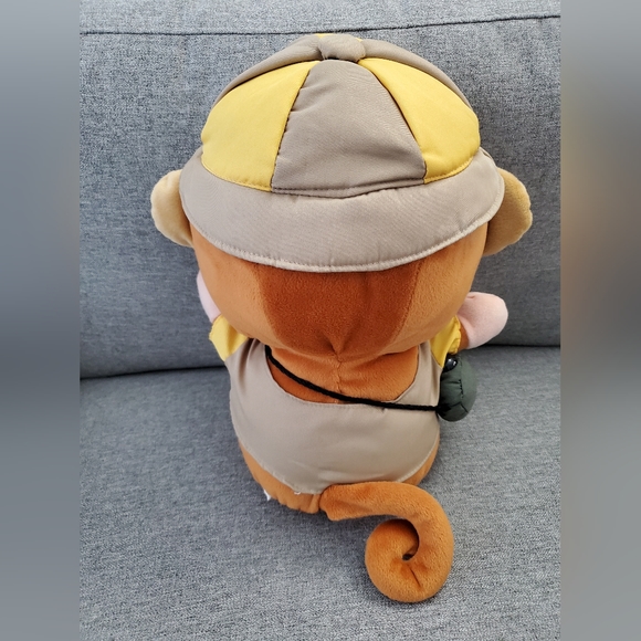 Sanrio Monkichi Boy Scout Monkey Plush Vintage 15" VTG - Picture 2 of 6